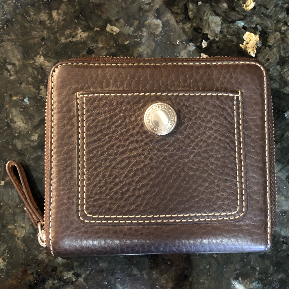 Coach Women’s Brown Leather Wallet